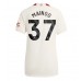 Manchester United Kobbie Mainoo #37 Tredjedrakt Dame 2023-24 Kortermet